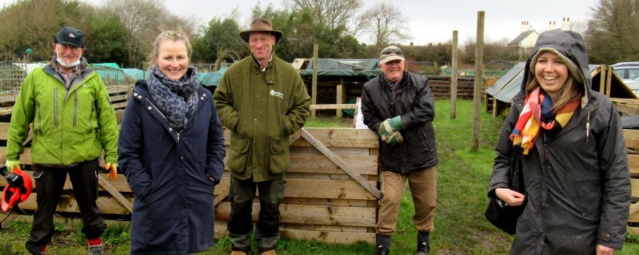 History of Tatsfield's composting site and mystery of the knitted post gloves