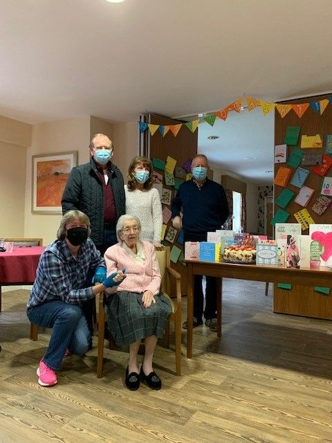 South Cambs care home resident turns 100