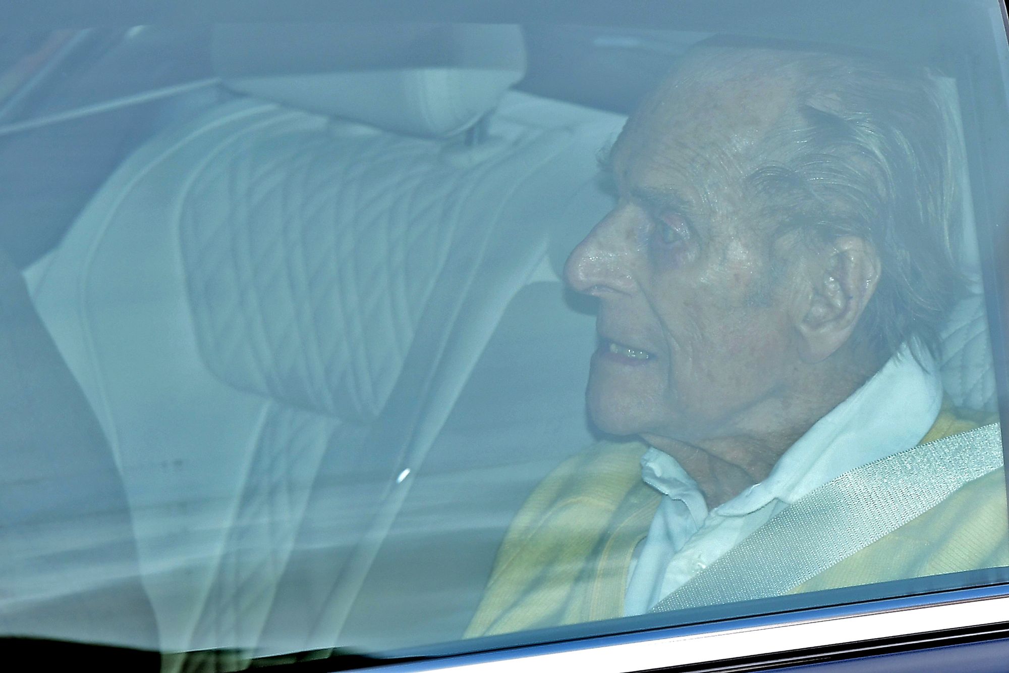 Prince Philip leaves hospital after four-week stay