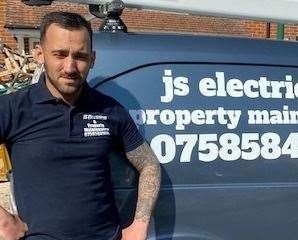 Sevenoaks electrician goes above and beyond to help in the community