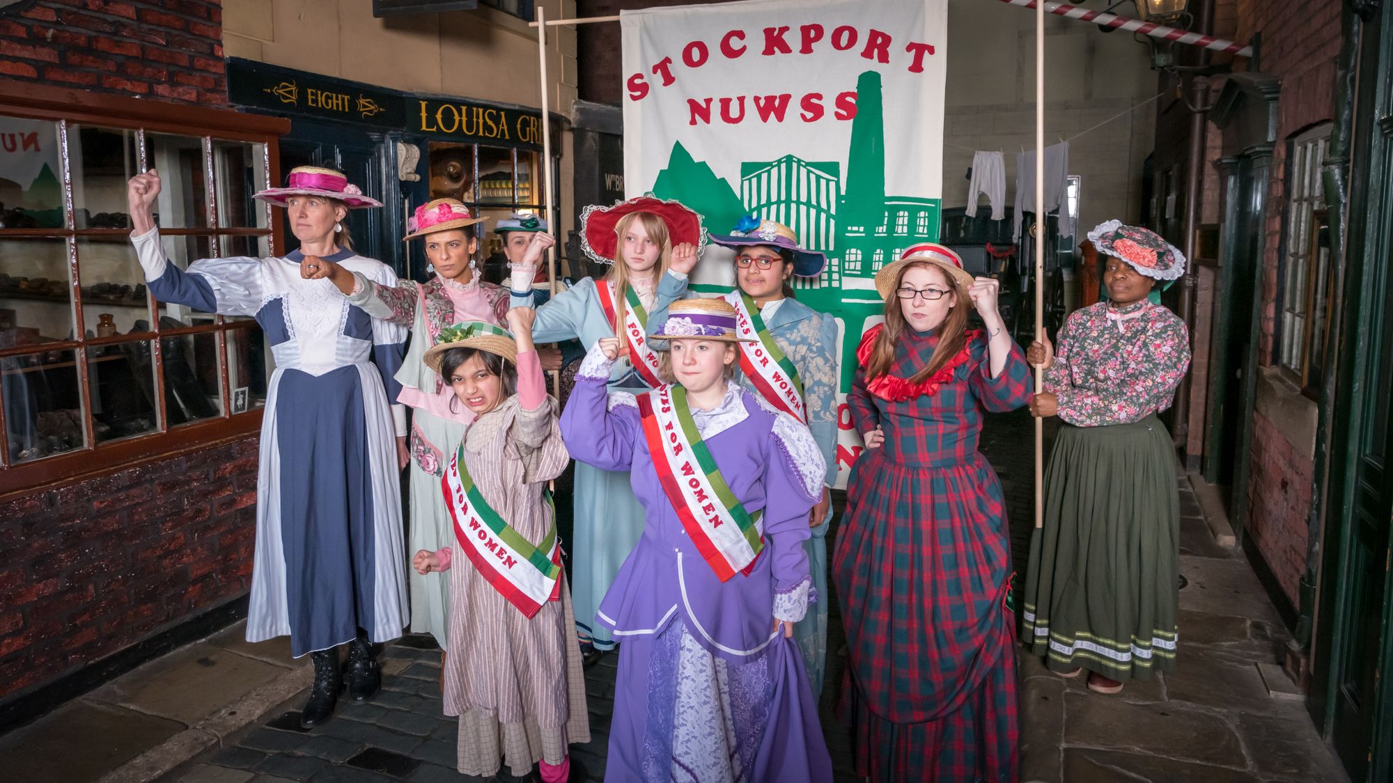 Stockport’s young Game Changers inspired by town’s suffragist movement