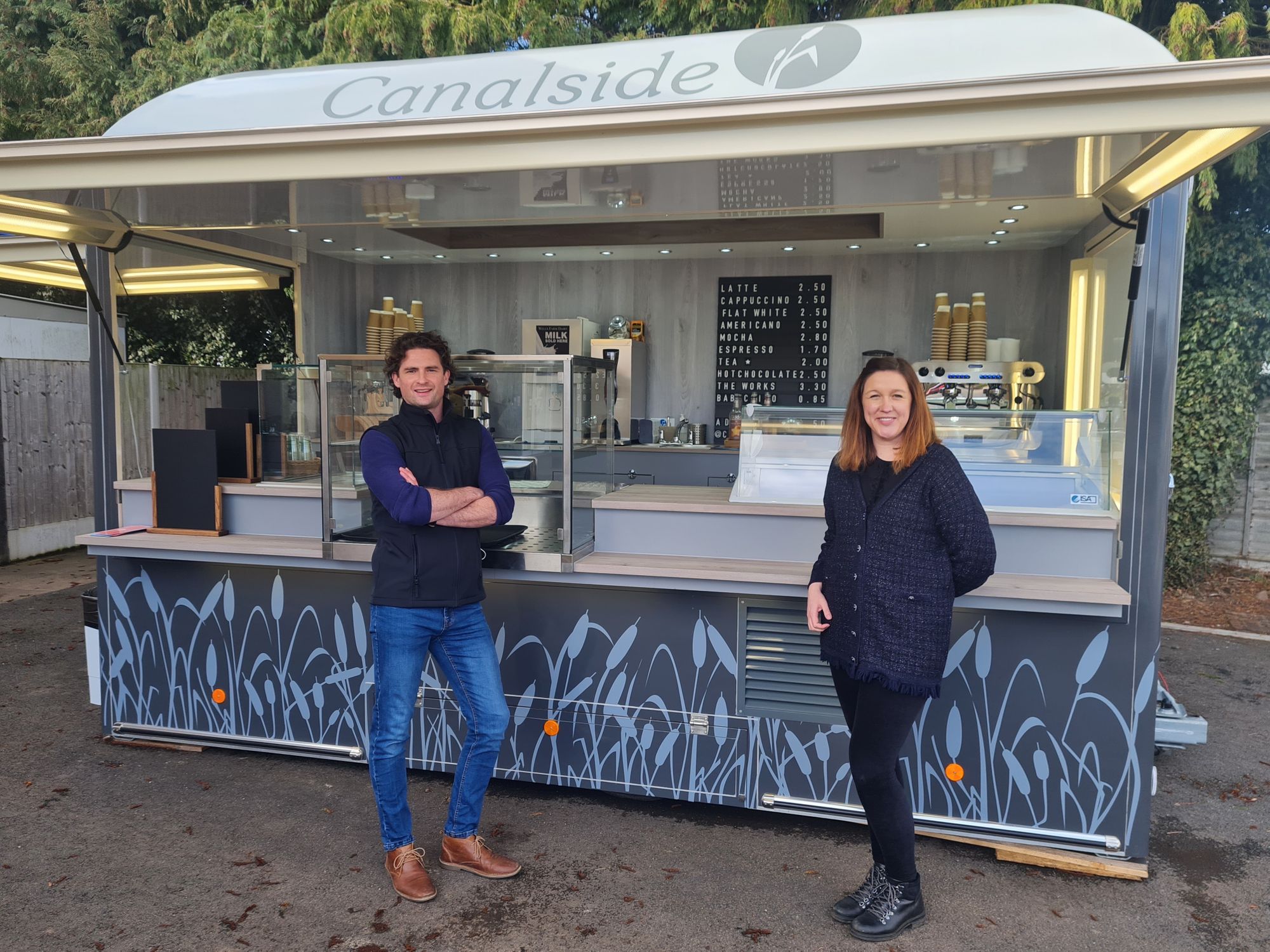 Canalside Coffee Hut becomes permanent after proving to be a huge success