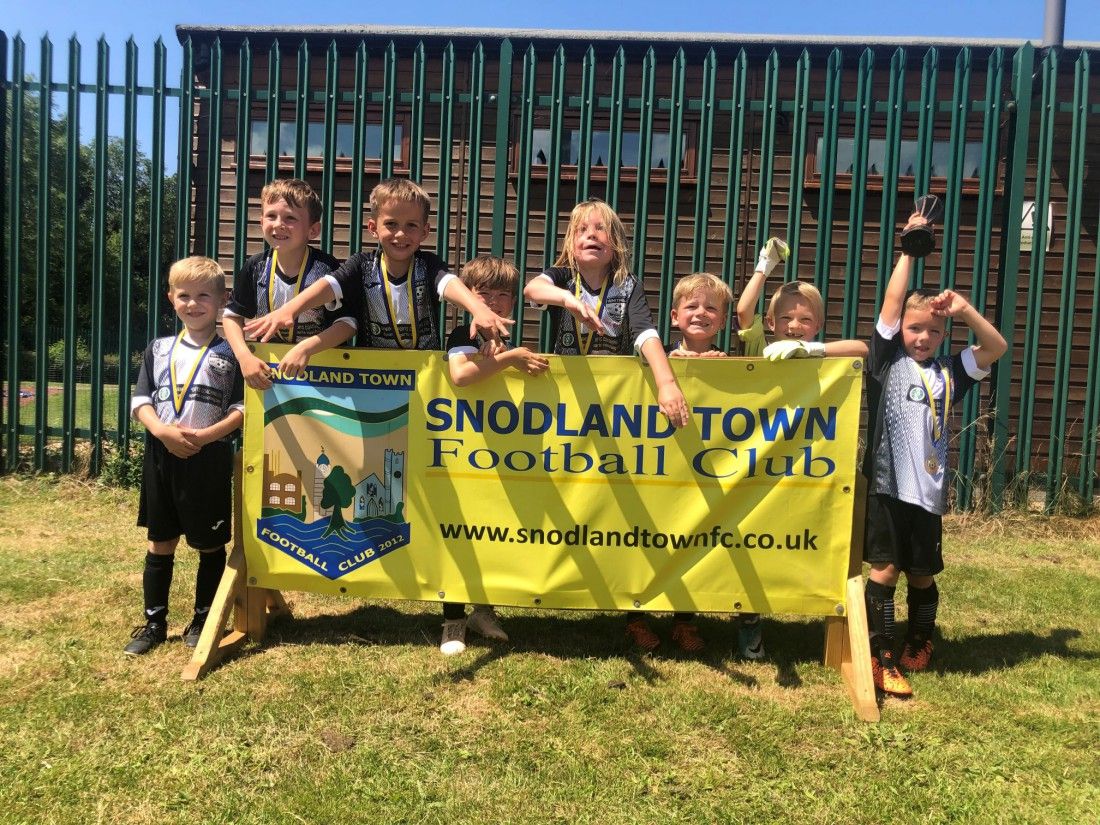 Young Dover footballers have powerful supporters