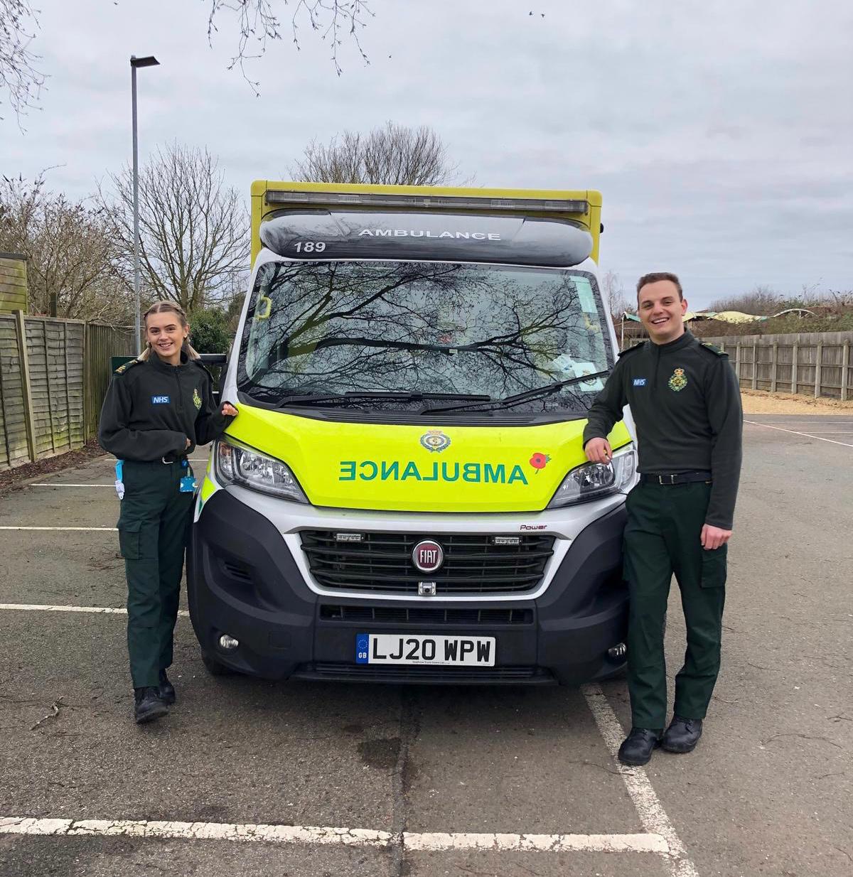 East of England ambulance staff take on world’s fastest zipline for charity