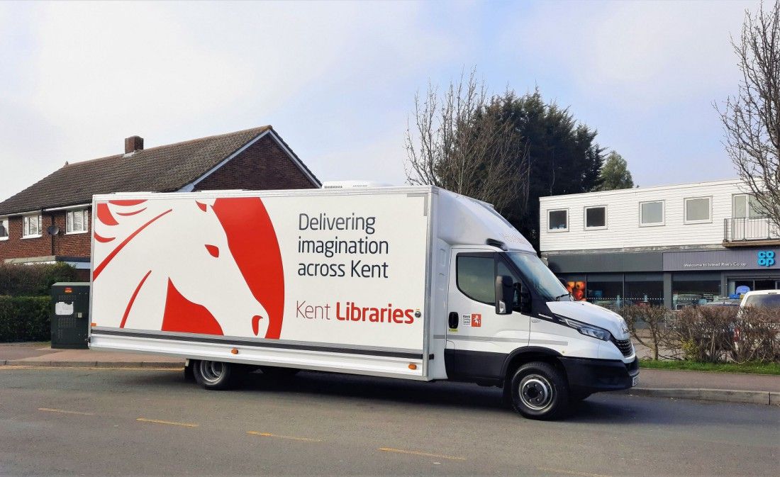 New improved mobile libraries are hitting Kent's roads