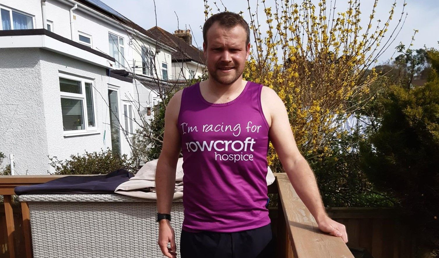 Newton Abbot runner Kevin's massive mileage for Rowcroft Hospice