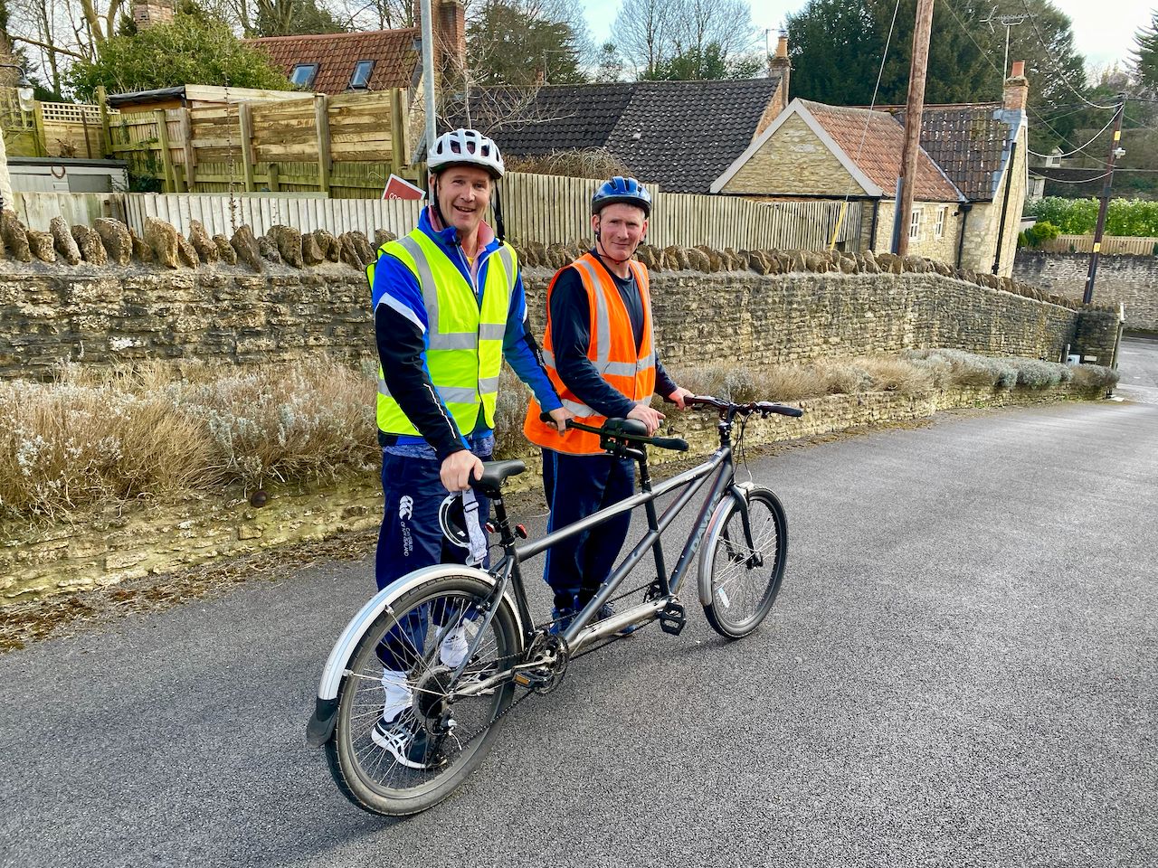 Blind educational speaker to cycle 140-miles from Bath to Big Ben for charity
