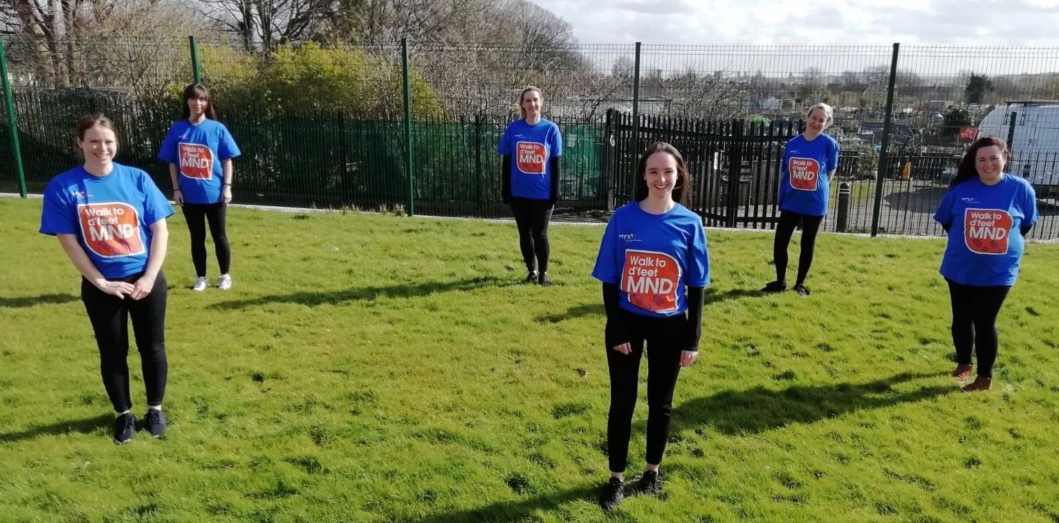 Language therapists are running to raise money for the Motor Neurone Disease Association