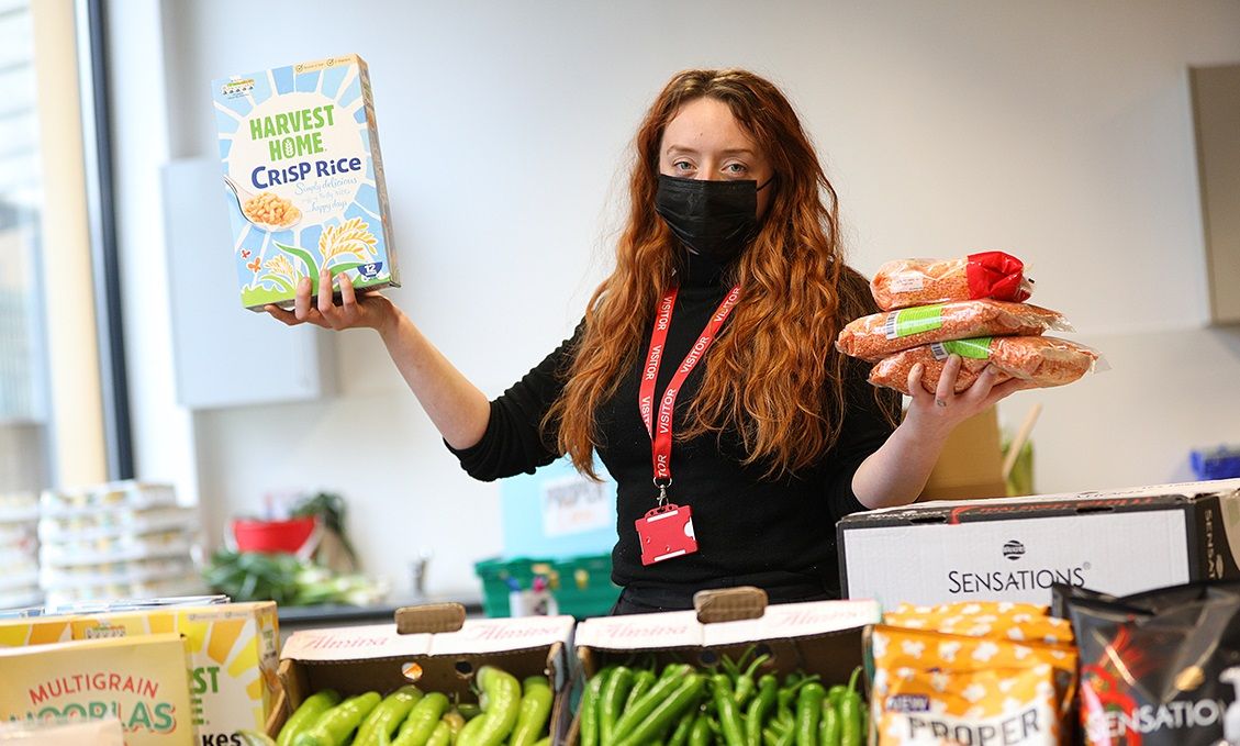 Teviot Estate developers donate £25,000 toward laptops and food pantry