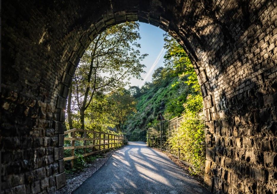Tunnel vision wins Rossendale Mayor's charity photo contest