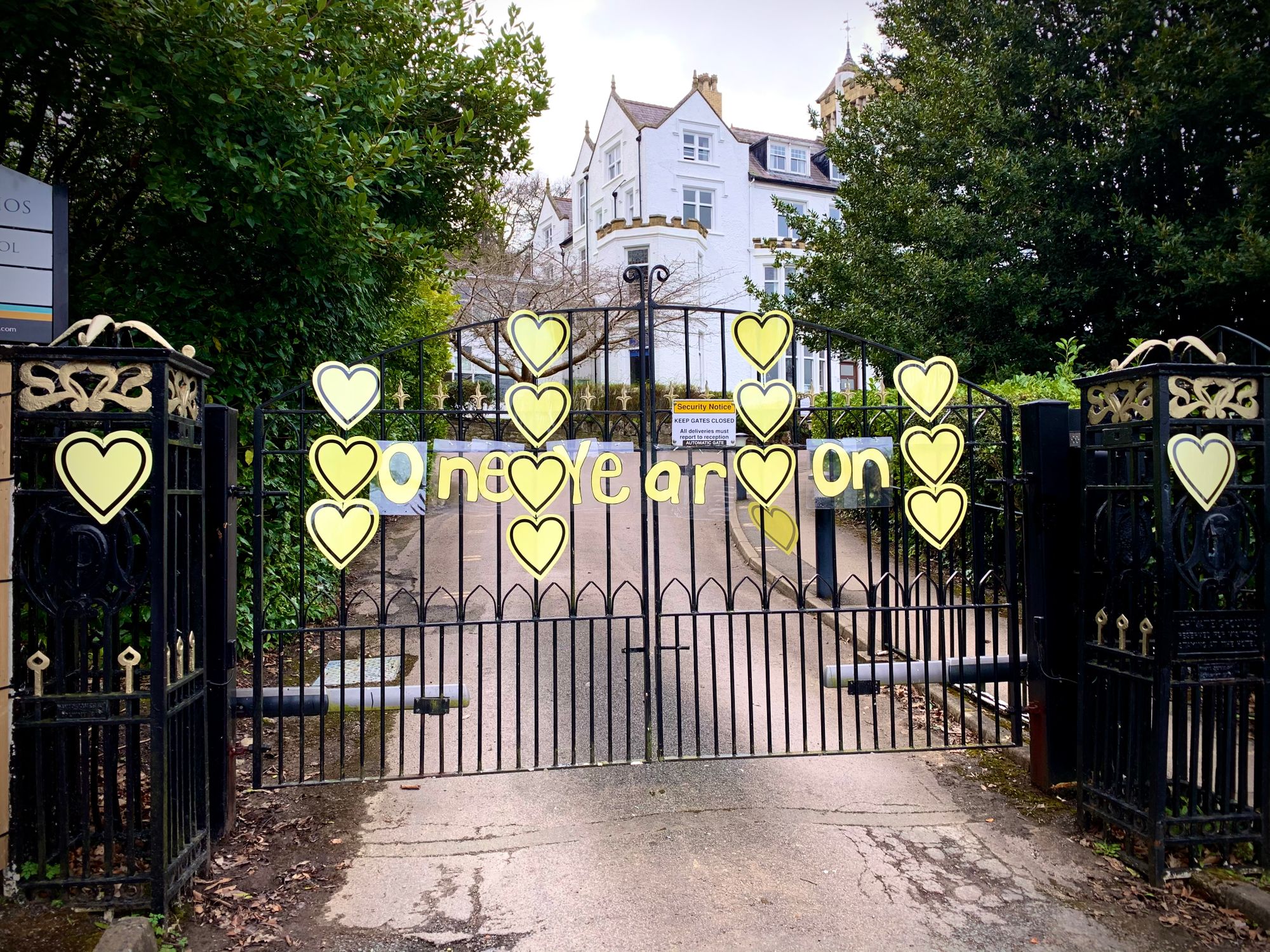 Rydal Penrhos pupils mark one-year anniversary of lockdown