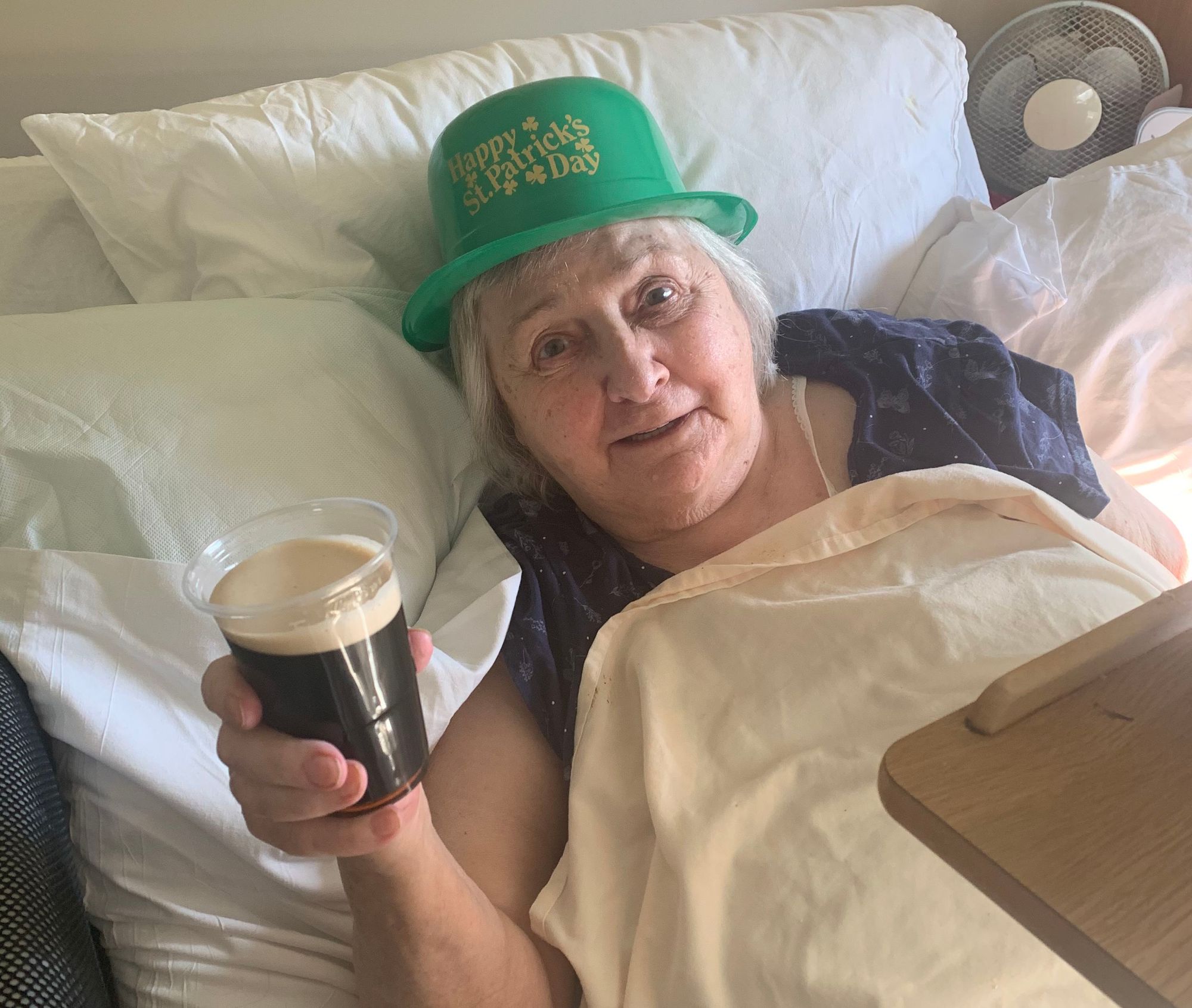 Wigan care home residents enjoy  St Patrick's Day celebrations