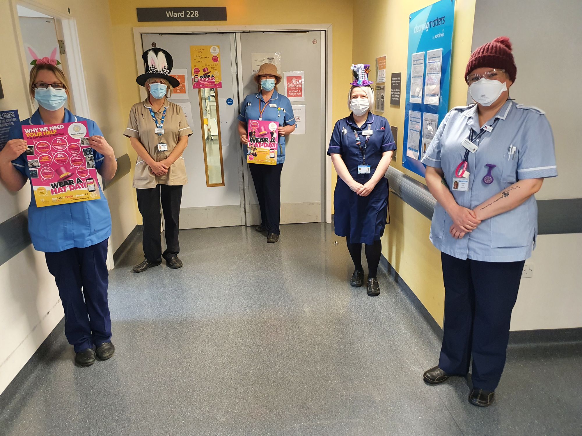 Wear a Hat Day 2021 for Brain Tumour Research celebrates key workers