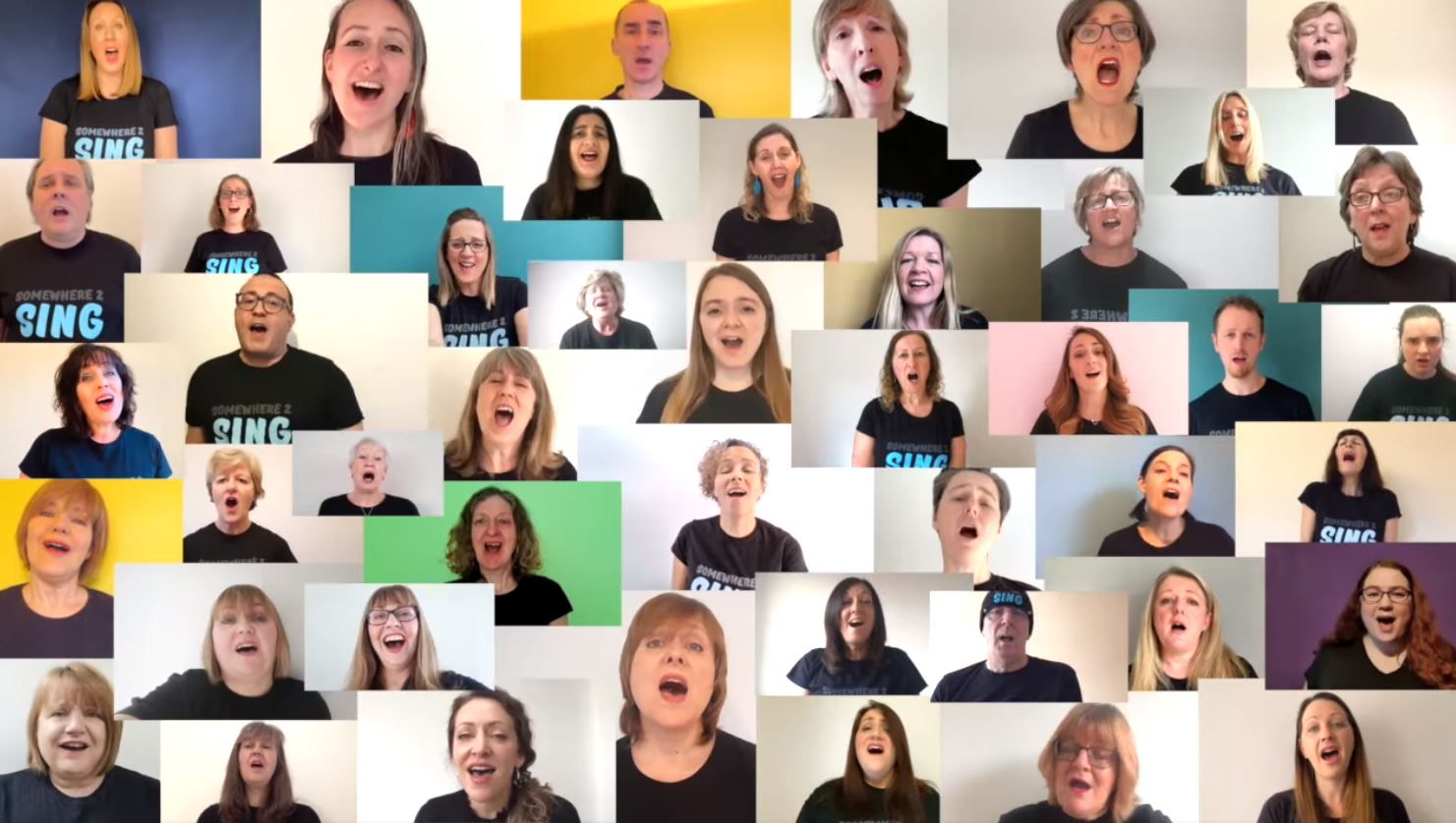 Lockdown One Year On: Hertfordshire community choir Somewhere 2 Sing reflect on past year with Seasons of Love