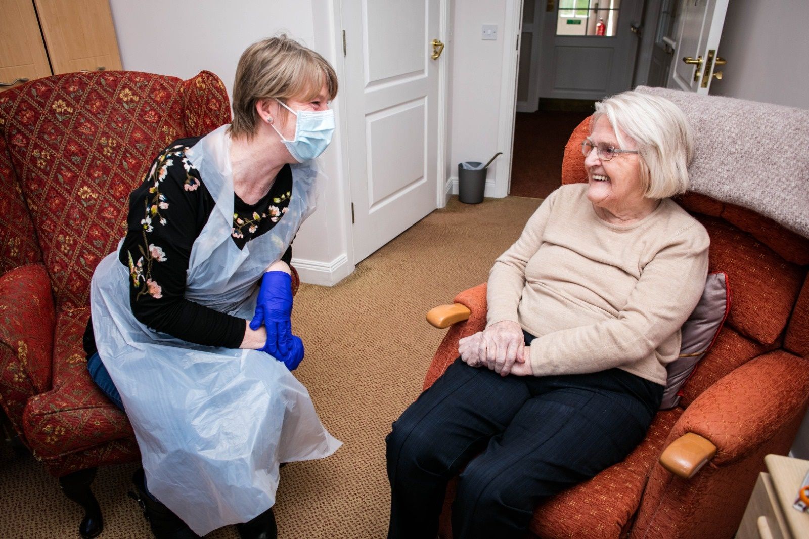 Bedlington care home residents share long awaited reunions with families