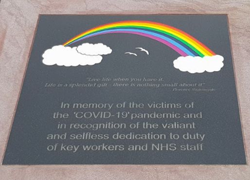 Halton’s permanent memorial to those lost during the pandemic and those who have worked so hard to keep us safe