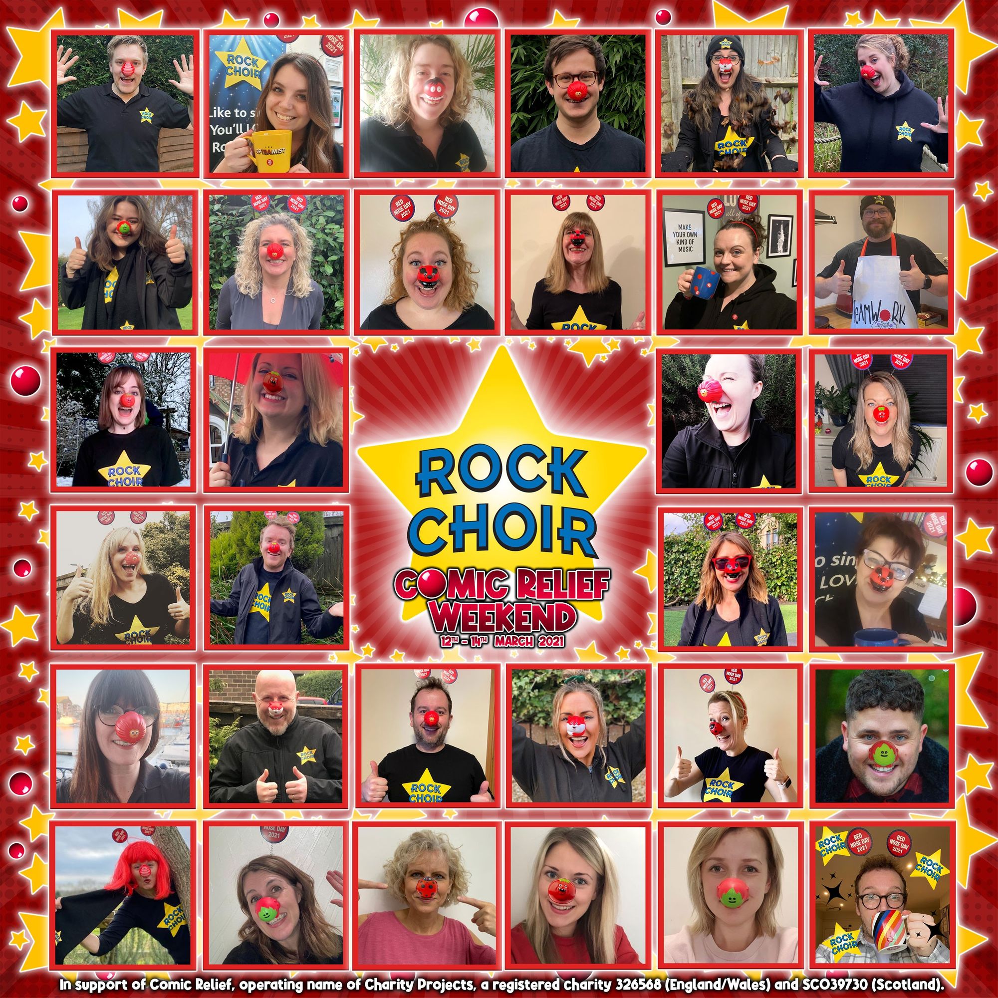 Rock Choir virtual festival adds £40,000 to Comic Relief fundraising total