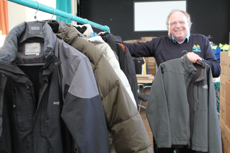 Stockton residents help three local charities by donating winter coats and accessories