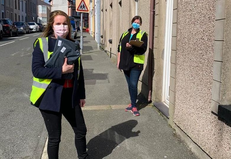 Door to door Covid testing carried out across Holyhead following rise in cases