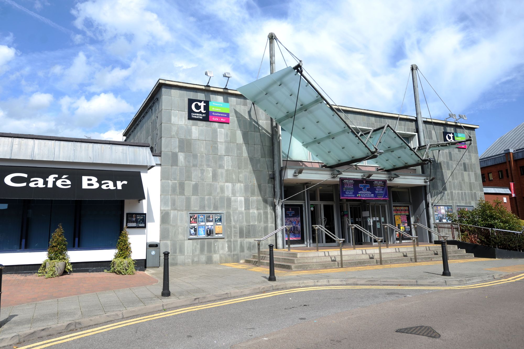 Here's why Camberley Theatre is lit up purple this weekend