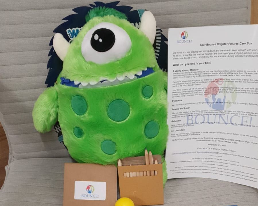 Bounce! therapeutic boxes support children returning to school