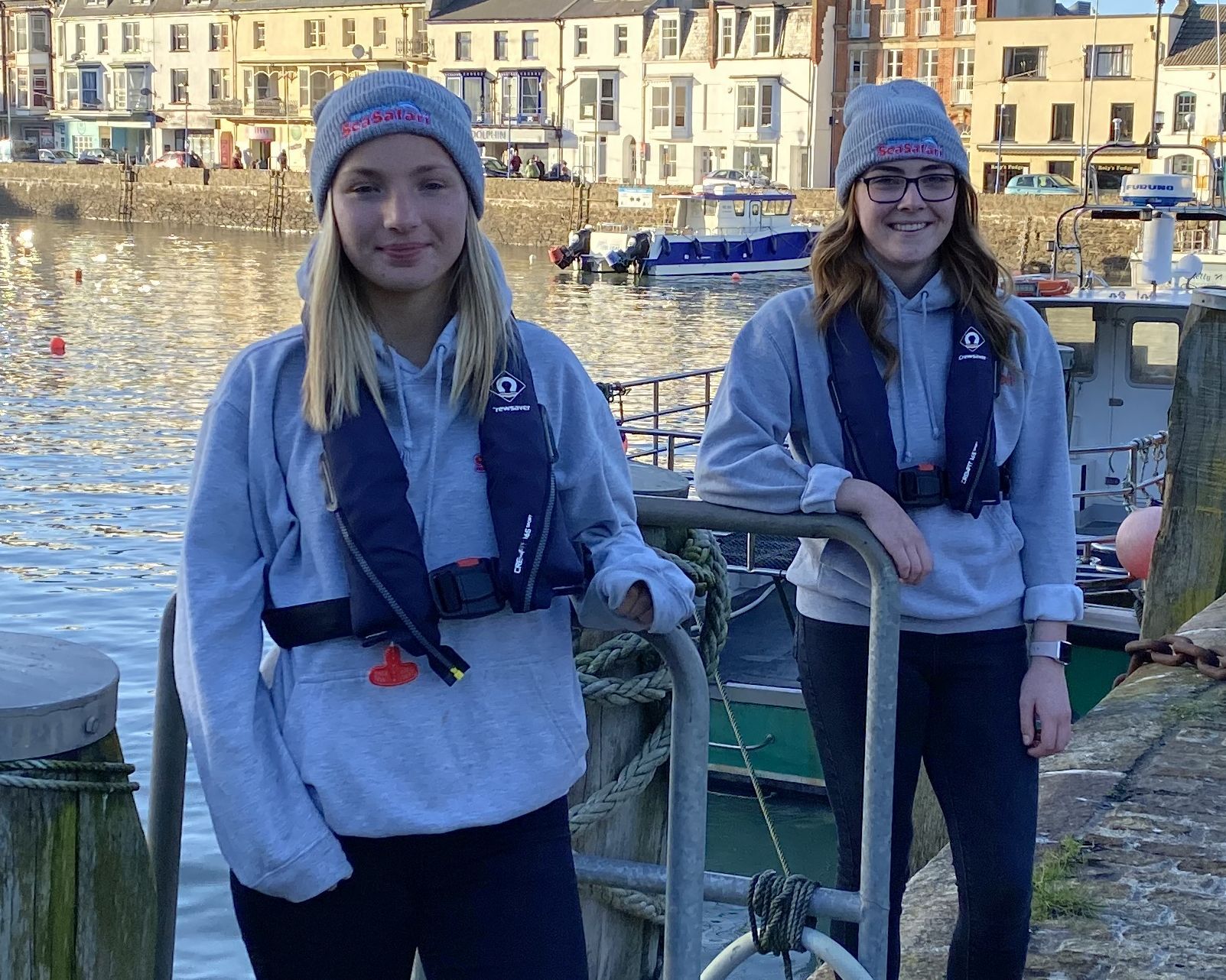 Young skippers are giving Ilfracombe Harbour some girl power