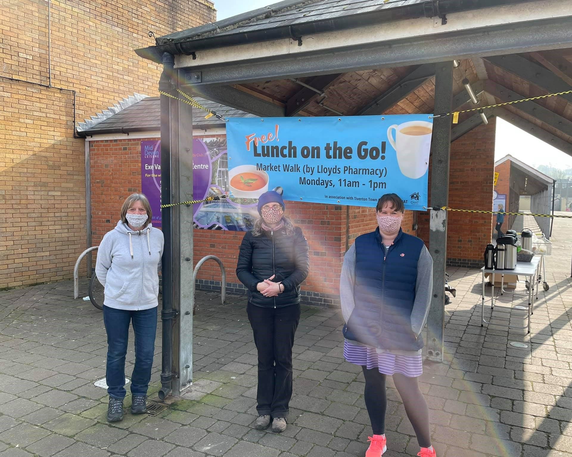 Lunch to Go schemes are helping to feed Tiverton throughout the week