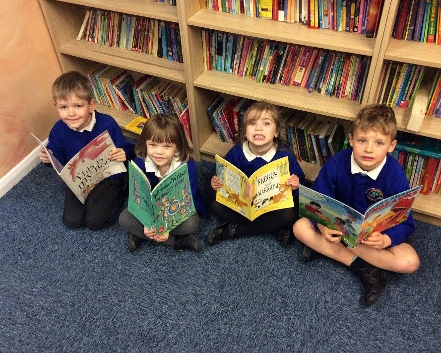 Pupils in Shebbear return to school with brand new library