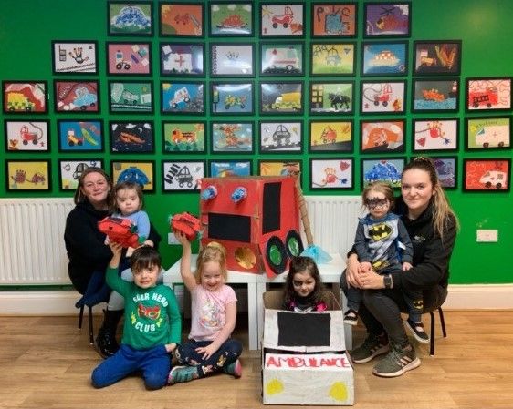Little Angels' artwork raises hundreds towards night landing site