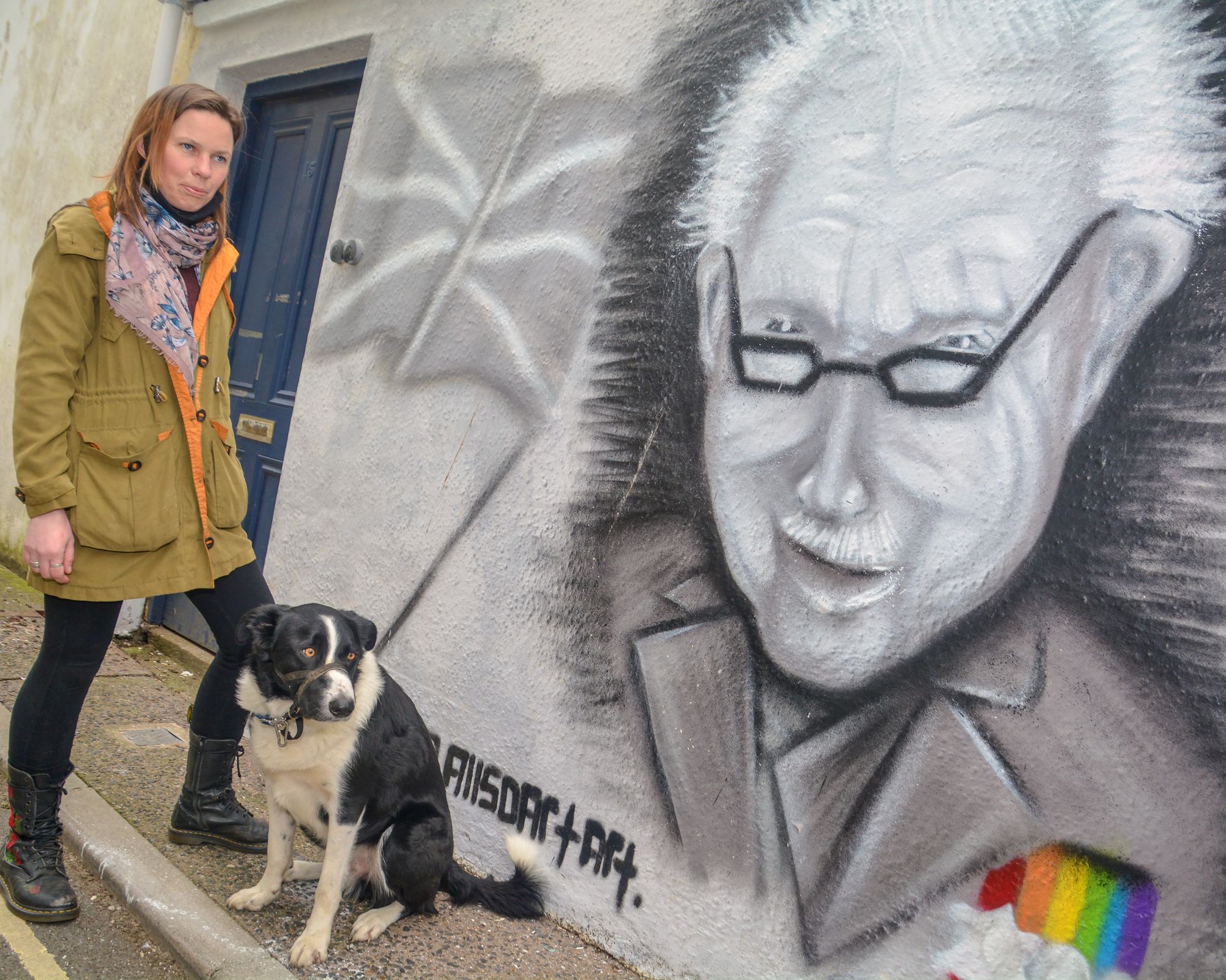 Inspirational Sir Captain Tom artwork prompts calls for Bideford Art Trail