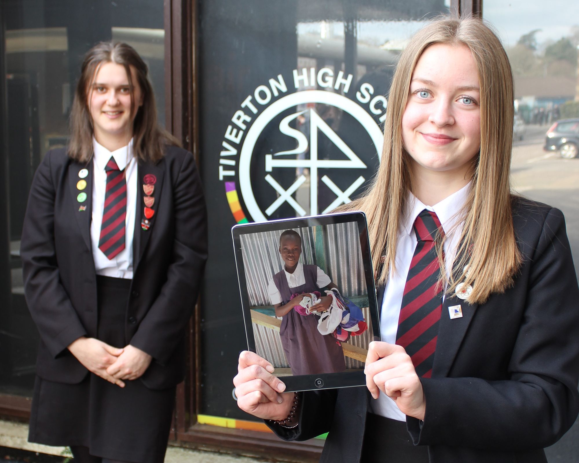 Tiverton High School students campaign to end period poverty