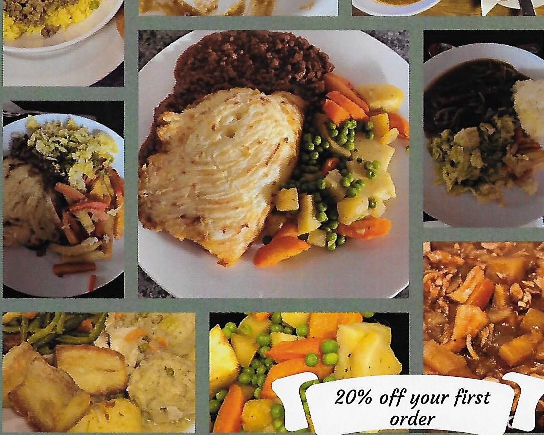 Get delicious hot meals to your door with Mid Devon Mobility