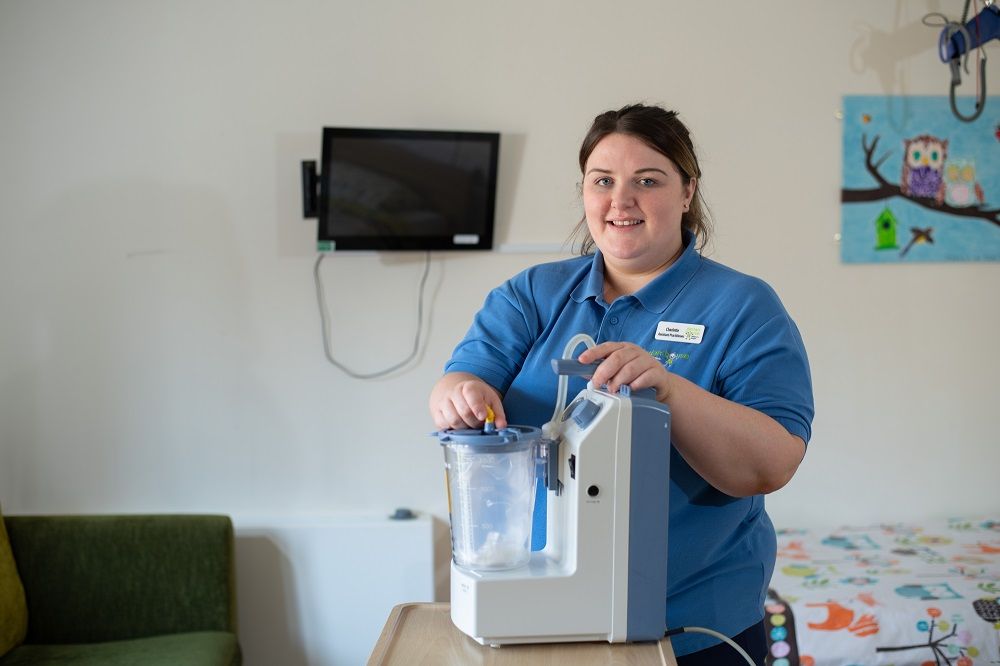 Ground-breaking scheme sees Chorley children's hospice staff member head back to school