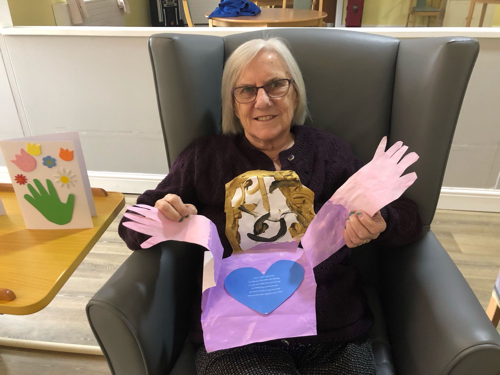 Children send hugs to Middlesbrough care home residents