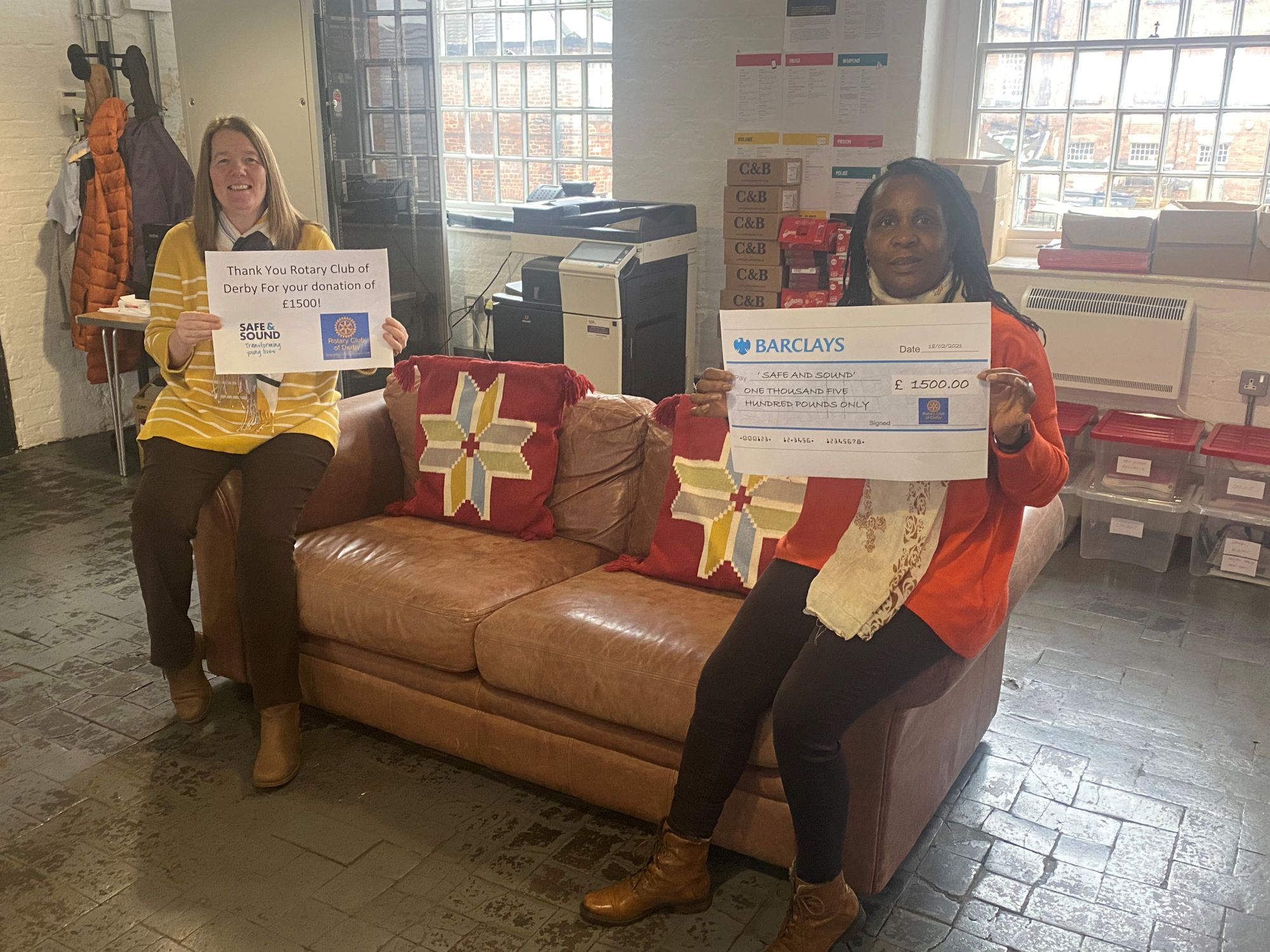 Derby families raise funds for child exploitation charity