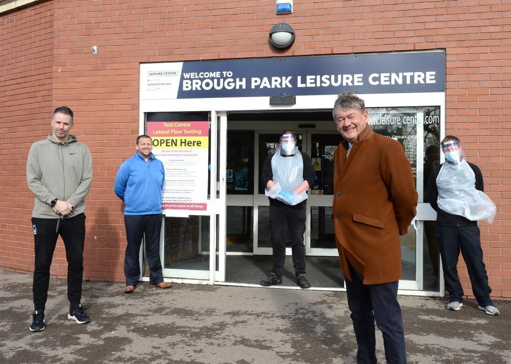 Hat-trick for leisure centres as Covid-19 testing starts in Cheadle