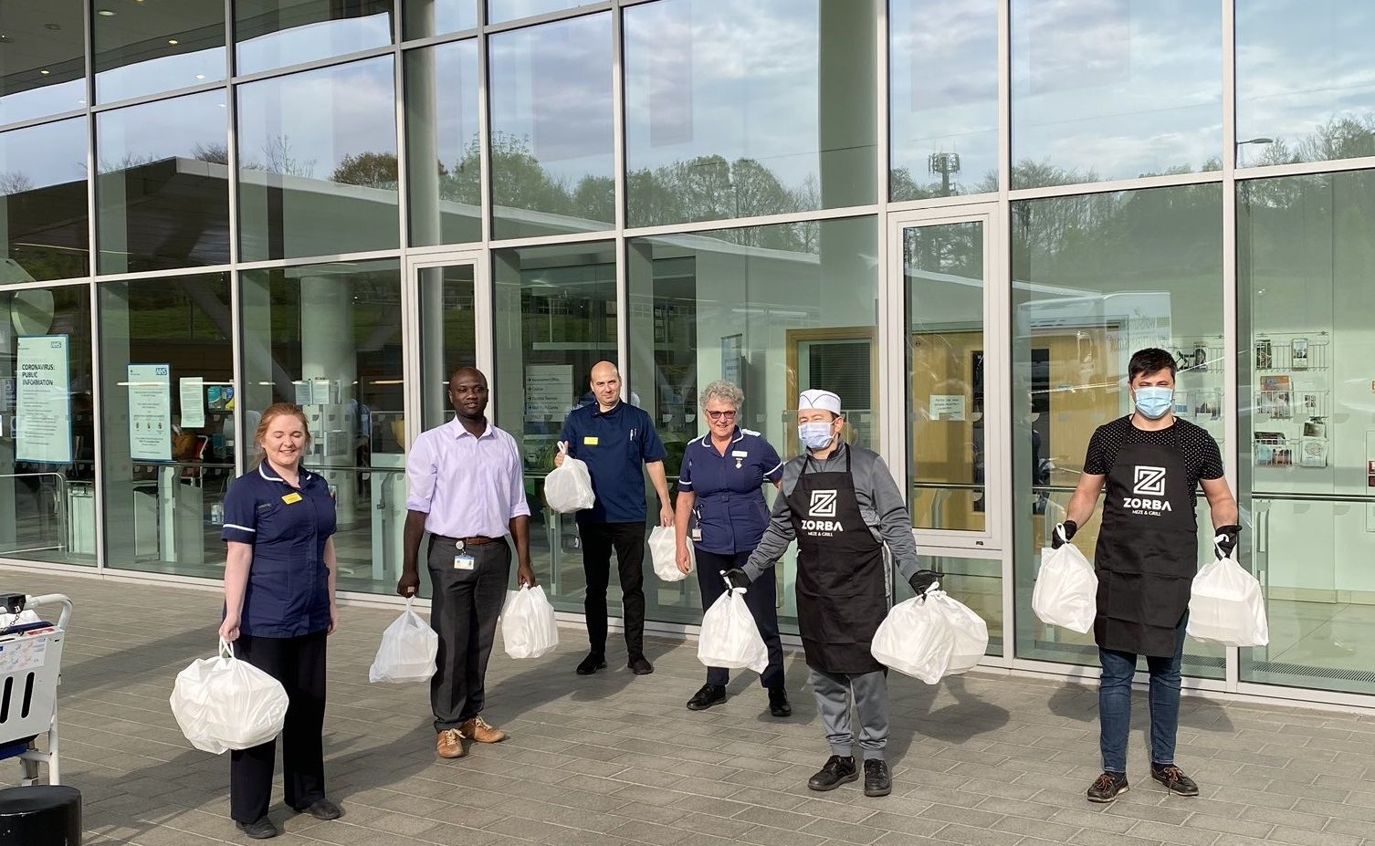 Lockdown One year On: Zorba's mission to feed NHS staff in Tunbridge Wells