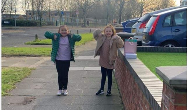 Two friends step out in support of Hartlepool hospice