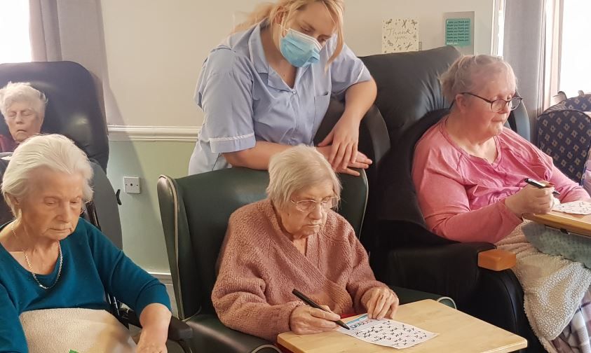 Residents have 'eyes down' as bingo fever hits Rotherham care home
