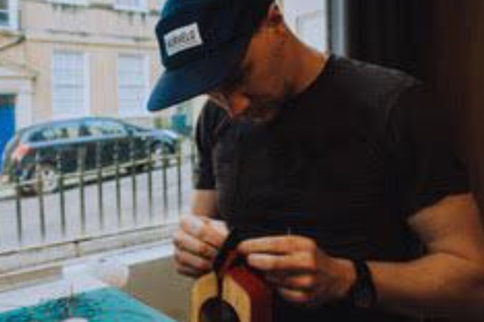 Bath salesman sets up his own handmade leather business during lockdown