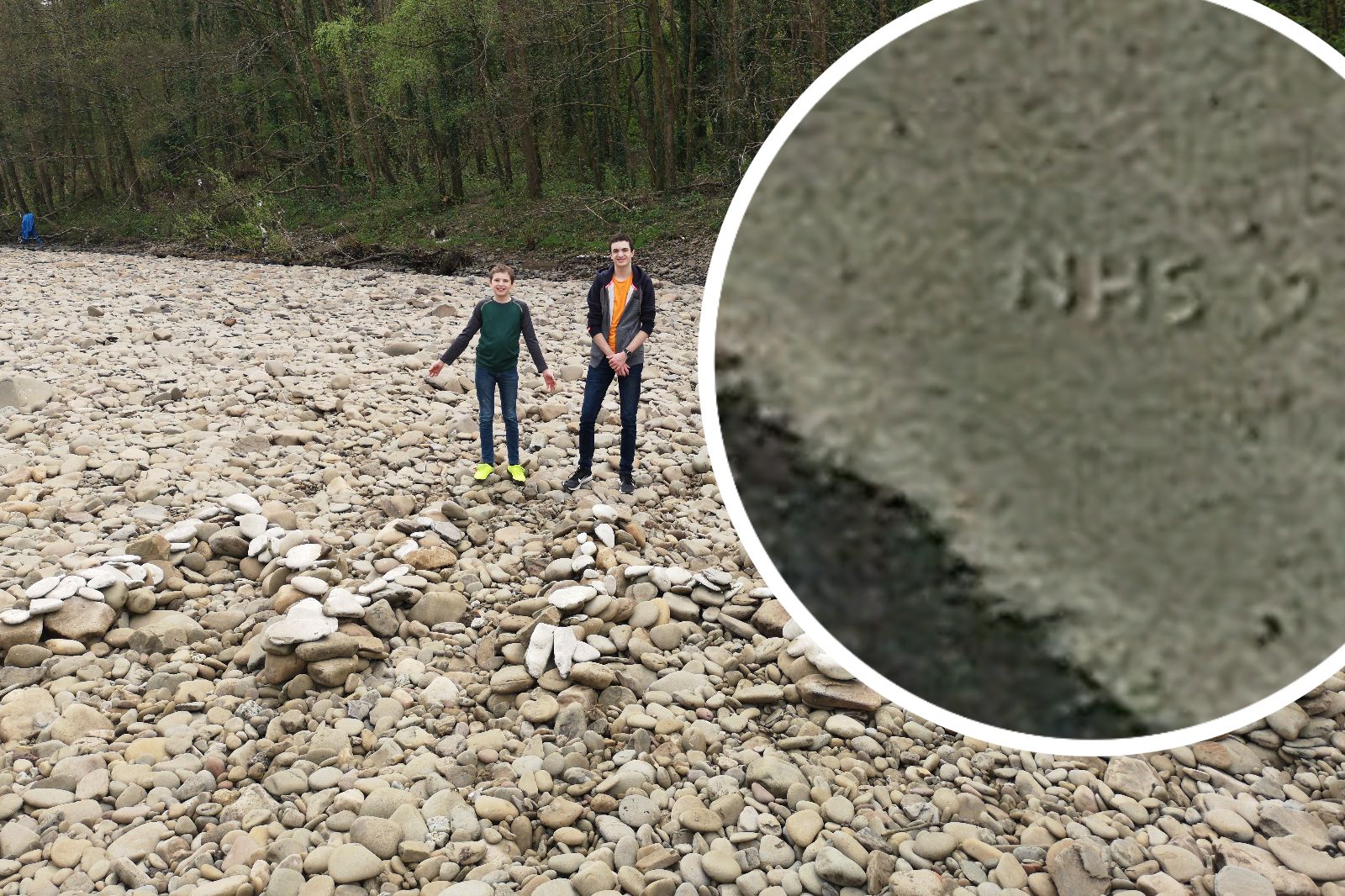 Pontypridd family's tribute to NHS staff is captured on Google Maps