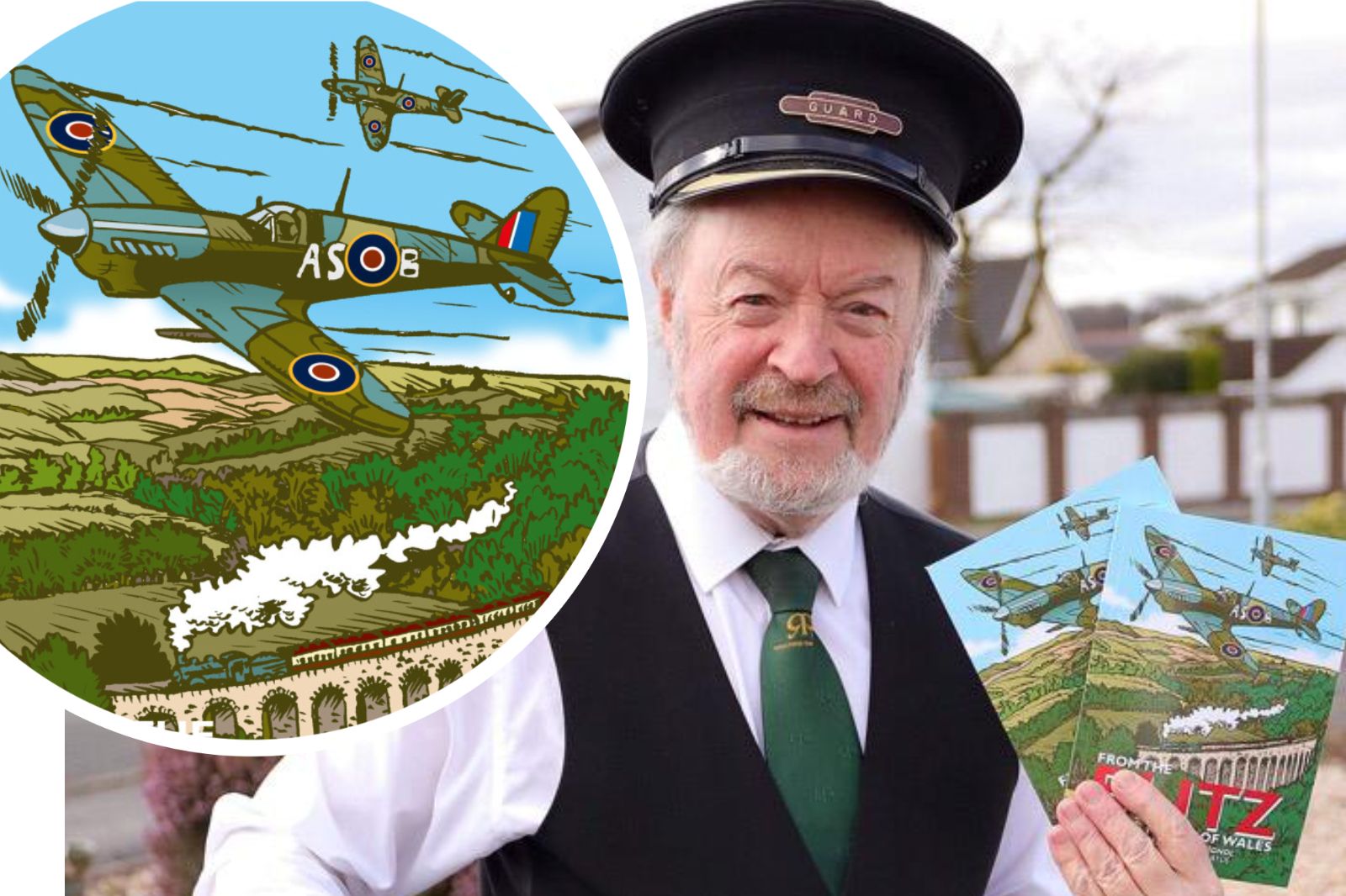 Children's book about Second World War evacuees in Carmarthenshire will raise funds for heritage railways