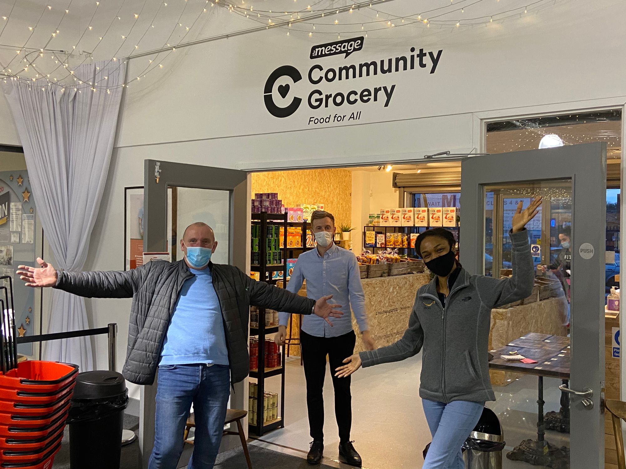 Wythenshawe community grocery welcomes donation