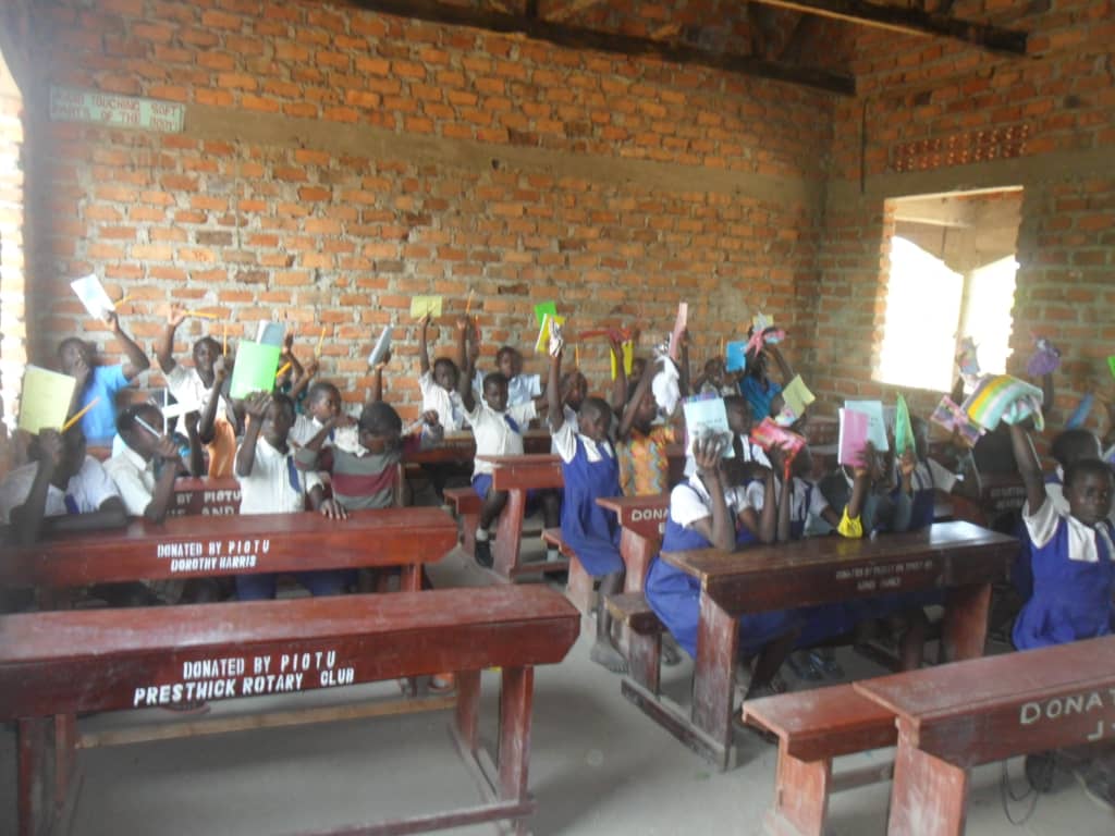 Prestwick Rotary Club helps African schoolchildren on the road to education