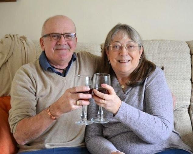 Golden couple Robin and Angela have stayed in step for 50 years