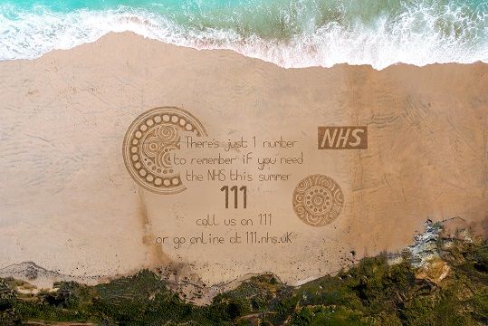 Public health campaign launched in Cornwall beach ahead of busy summer