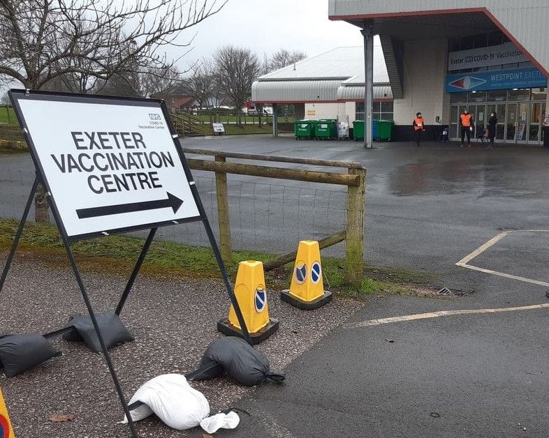 Vaccination appointments moving from Westpoint to Greendale on 7 May