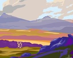 Becky Bettesworth creates stunning artwork for re-opening of the Dartmoor Line