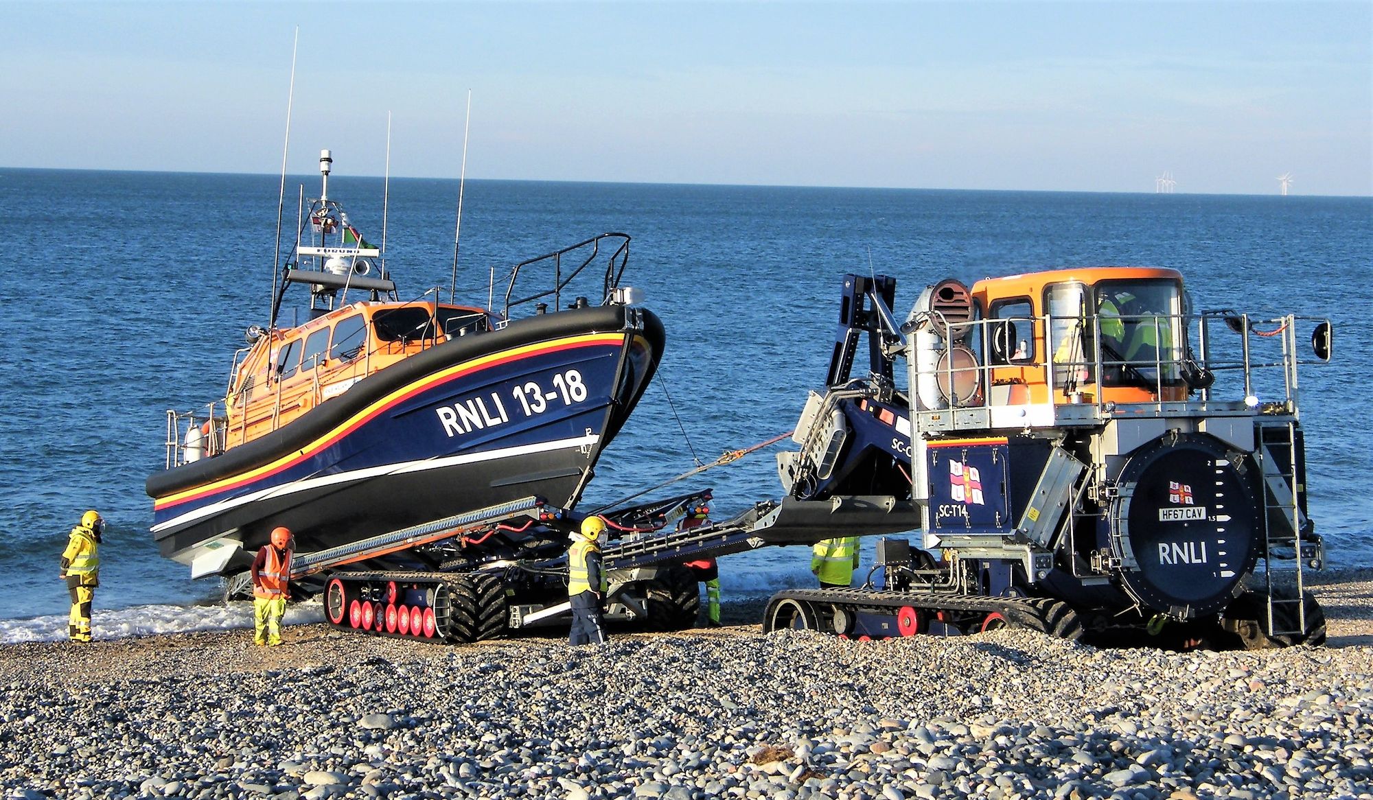 Two Llandudno Lifeboat shore crew members pass out following 
training assessments
