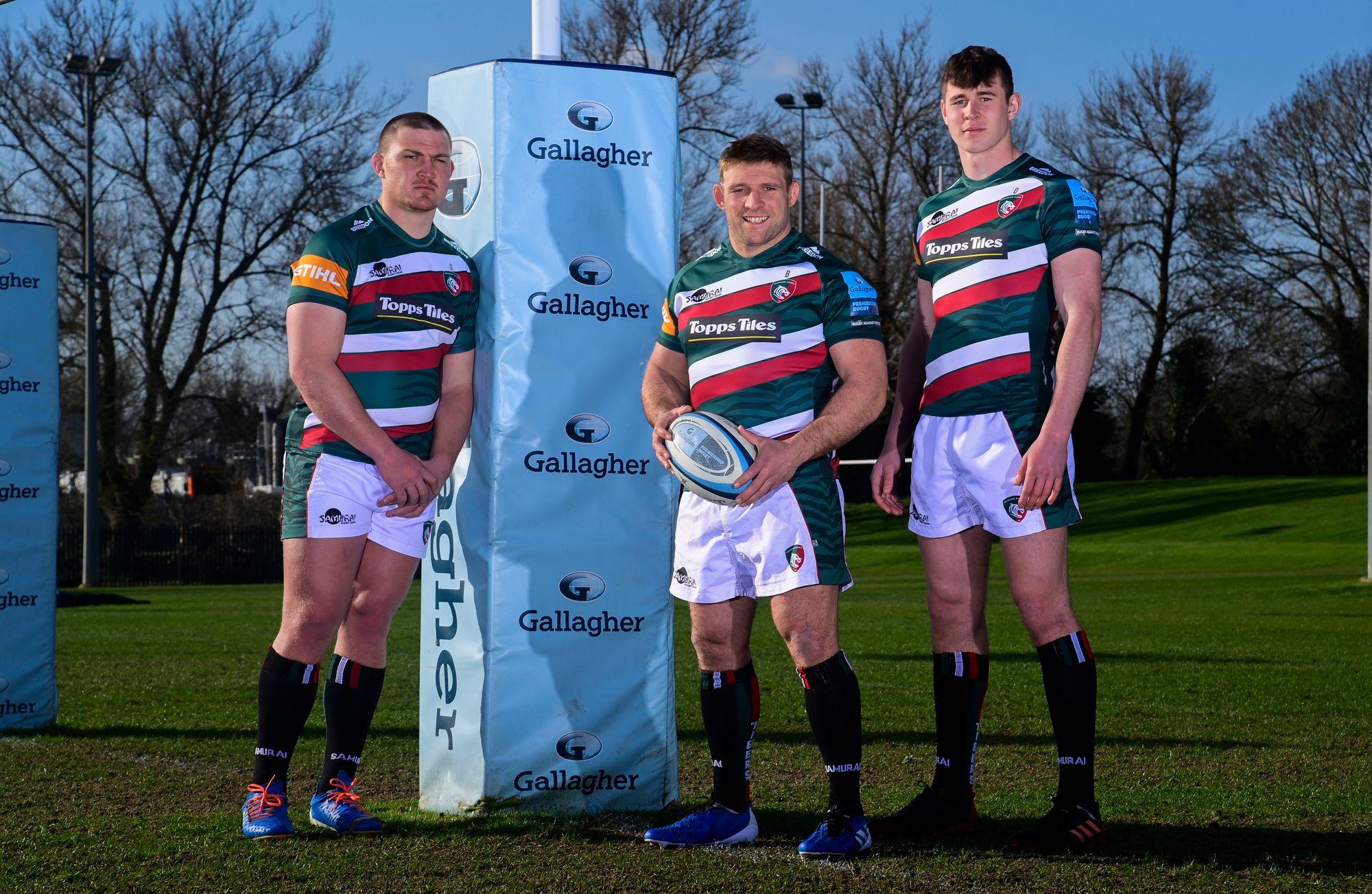 Leicester Tigers trio tackle mental health issues in team up with local business